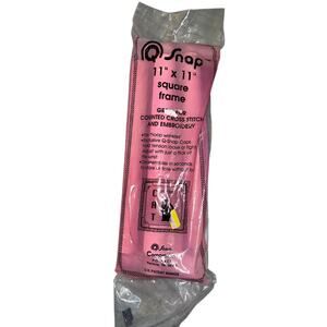 Q-Snap Frame | 11x11 | Cross Stitch Embroidery | Y2K Vintage | NWT in Bag